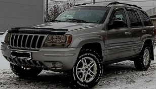 Дефлекторы окон (ветровики) Jeep Grand Cherokee II (WJ) 1999-2004 (Джип Гранд Чироки) Кобра Тюнинг