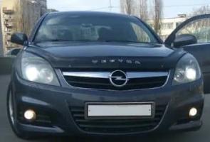 Дефлектор капота (мухобойка) Opel Vectra C с 2006 г.в. Ресталинг (Опель Вектра) Вип Тюнинг